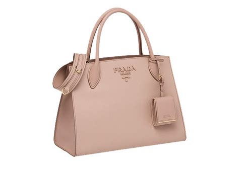 prada monochrome tote saffiano leather large powder pink|Prada saffiano lux tote large.